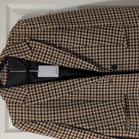 BNWT & Other Stories Wool Houndstooth Blazer - Picture 5 of 8